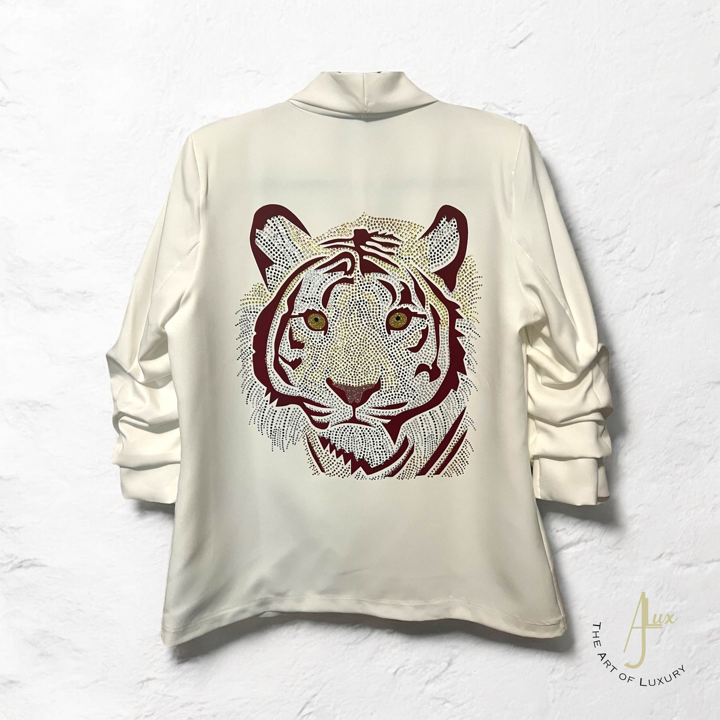 Christmas Gold Crystal Tiger Special, Limited Edition Blazer