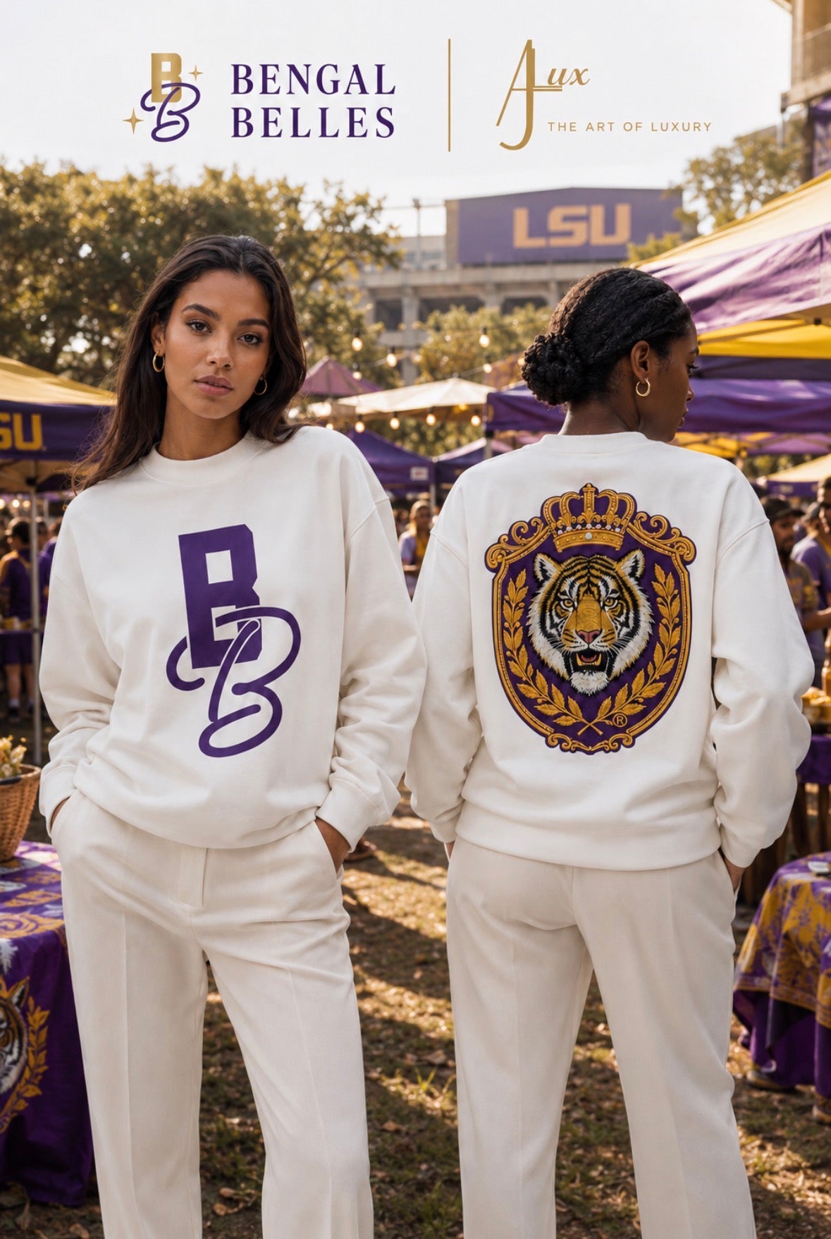 The Roots of The Legacy Sweatshirt (Licensed LSU)