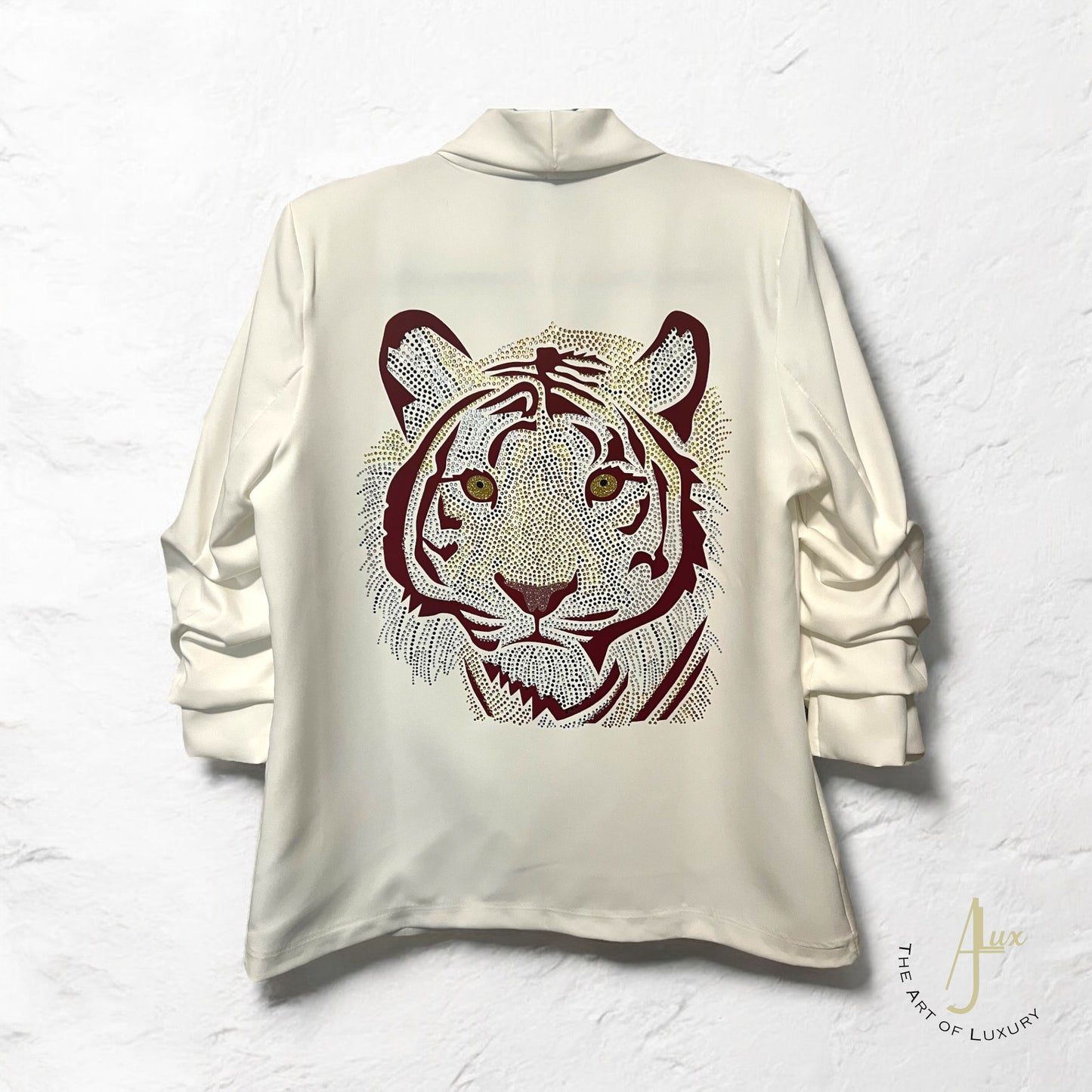 Christmas Gold Crystal Tiger Special, Limited Edition Blazer