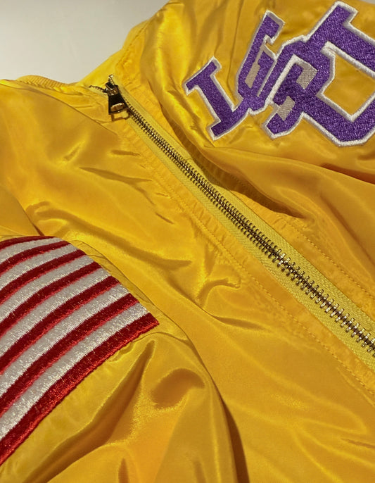 Meet Me at Alex Box - Gold Bomber Jacket Pre-Order